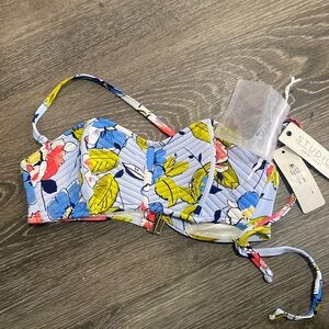 Anne Cole Studio Bikini Top Swimsuit Separates Small New 4/25